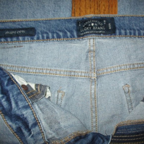LUCKY BRAND Brooke Capri Mid-Rise Jeans - Picture 6 of 12